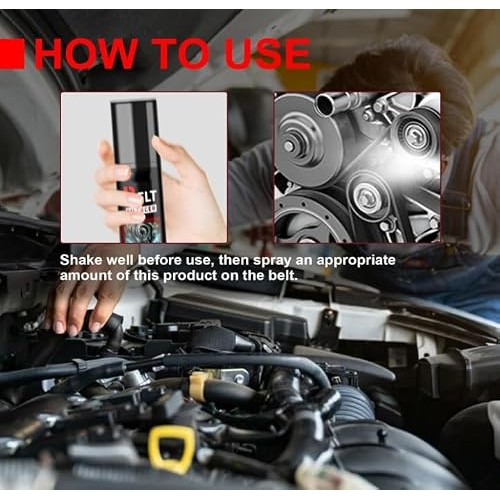 Mciluyaiio 100ml Engine Belt Conditioner Spray-5