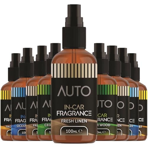 AlezyB 100ml Fresh Linen Car Air Freshener Spray