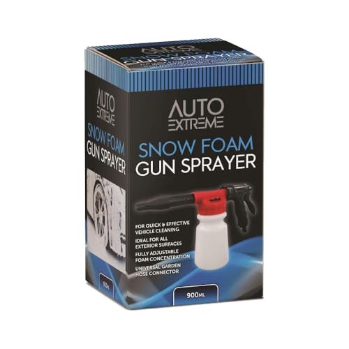 AlezyB 900ml Adjustable Snow Foam Gun for Garden Hose-1