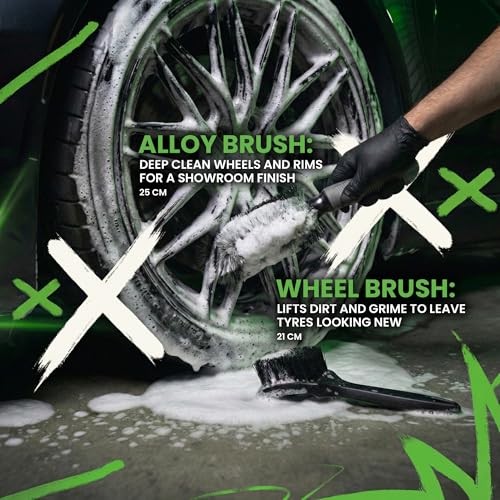 Drift Detailing 27-Piece Car Cleaning Kit with Detailing Brushes-2
