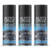 HitlineUK Engine Start Spray, 3 x 250ml Cans