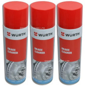 Official Plates Ltd 3 x Brake Cleaner 500ml Spray Aerosols