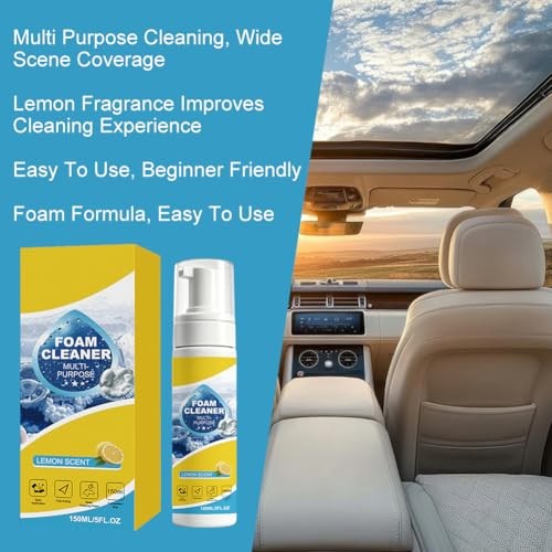 Lutateo 4-in-1 Multi-Enzyme Foam Cleaner Spray, 5oz-6