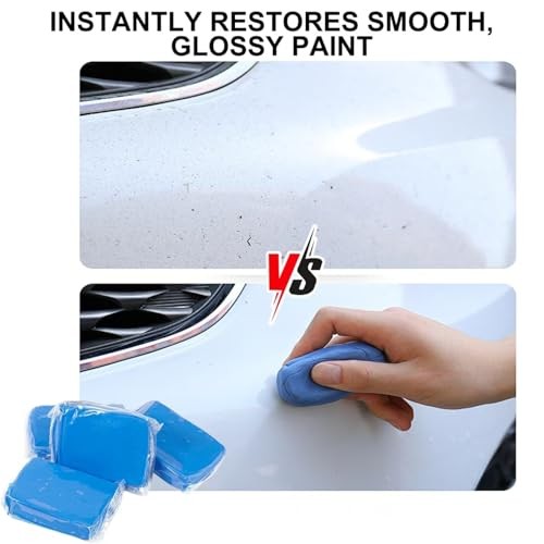 ROHMERIQUE 4 Pack Car Clay Bar Kit, 100g Each-3