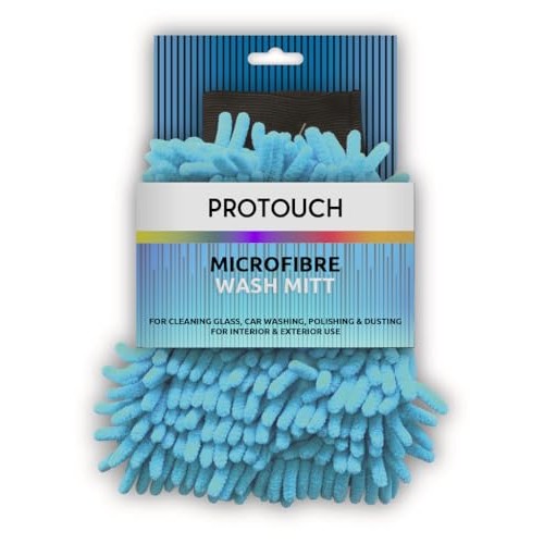 RAPIDE 9-Piece Car Cleaning Kit with Bucket, Wash & Wax and Microfibre Accessories-6