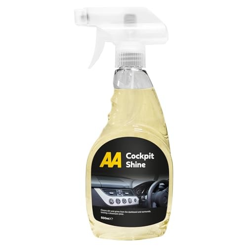 AA 8-Piece Car Cleaning Kit with 4 Cleaners, Microfibre Cloths, Sponge and 15L Bucket-1