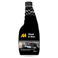 AA Car Essentials 4 x 750ml Car Cleaning Kit with Sponge, Microfibre Cloths, Wash Wax Shampoo, Alloy Wheel Cleaner, Tyre Shine and Glass Cleaner