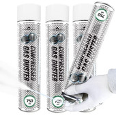 AABCOOLING Gas Duster Freezing Spray, Pack of 3 x 750ml