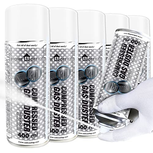 AABCOOLING Gas Duster Freezing Spray, 400 ml Pack of 5