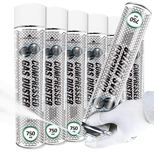 AABCOOLING Gas Duster Freezing Spray 6 x 750ml