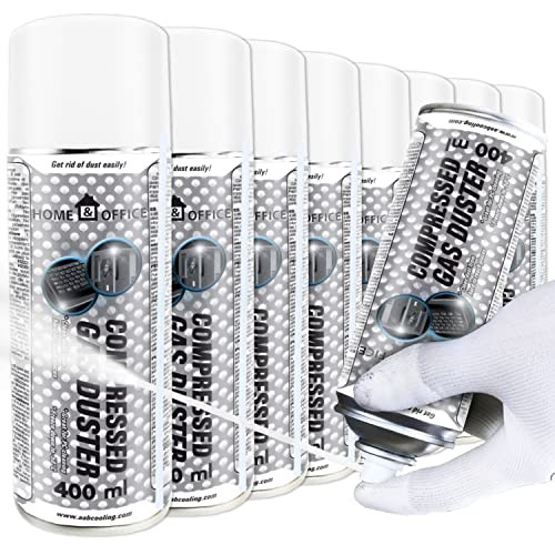 AABCOOLING Gas Duster Freezing Spray 400 ml, Pack of 8