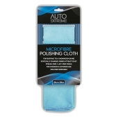 AlezyB Blue Microfibre Car Cleaning and Polishing Cloth