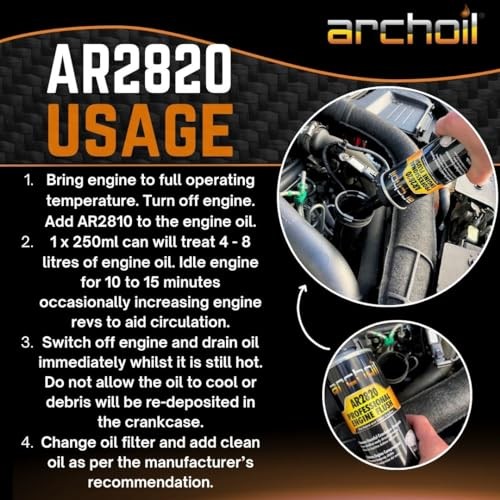 Archoil AR2820 Petrol & Diesel Engine Flush 250ml-6