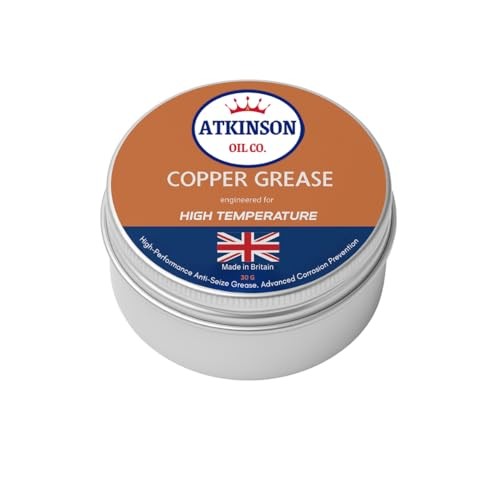 Atkinson Oil Co. Premium Copper Grease Anti-Seize Compound, 30g Tube-4