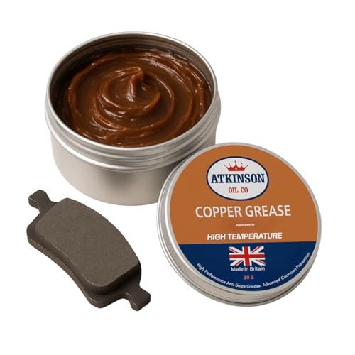 Atkinson Oil Co. Premium Copper Grease Anti-Seize Compound, 30g Tube-5