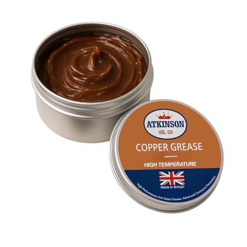 Atkinson Oil Co. Premium Copper Grease Anti-Seize Compound, 30g Tube