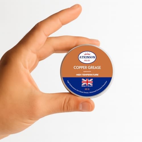 Atkinson Oil Co. Premium Copper Grease Anti-Seize Compound, 30g Tube-6