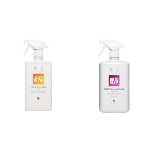 Auto Glym Vinyl and Rubber Care 500ml + Machine Cleaner 1 Litre
