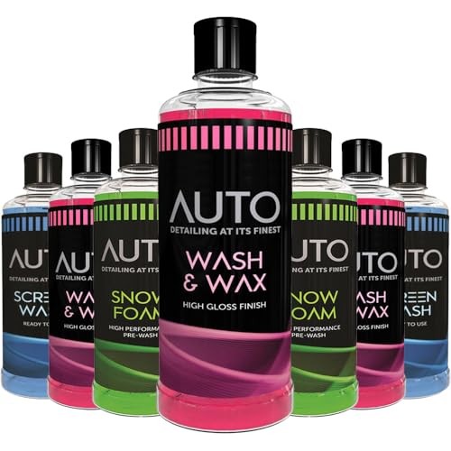 AlezyB 800ml Wash & Wax Car Shampoo
