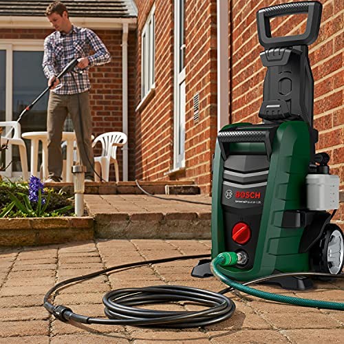 Bosch Pressure Washer Home and Car Cleaning Kit with Patio Cleaner, Wash Brush, 90° Nozzle and 6m Extension Hose-5