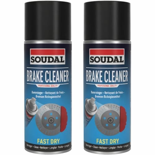 AXpower Brake Cleaner Spray 400ml, Pack of 2