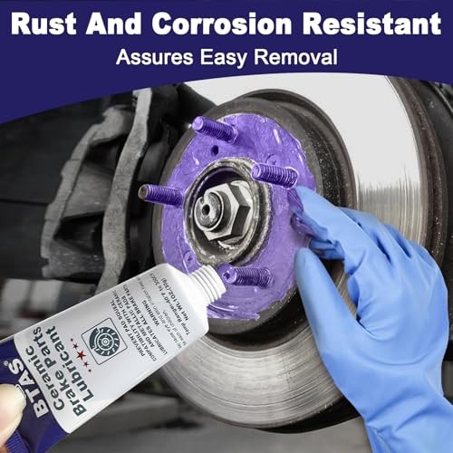 BTAS Brake Grease for Brake Parts, Caliper Sliding Pin and Pad Lubricant, 30g-2