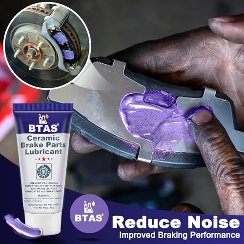 BTAS Brake Grease for Brake Parts, Caliper Sliding Pin and Pad Lubricant, 30g-3