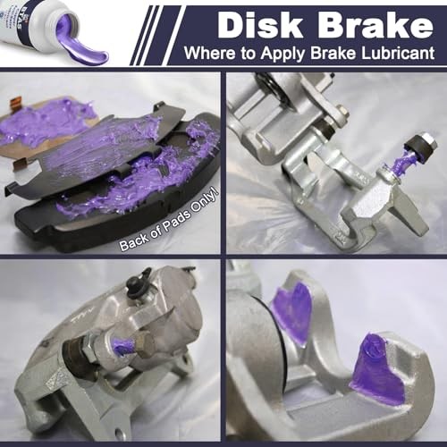 BTAS Synthetic Ceramic Brake Pad Grease with Brush, 226g-2