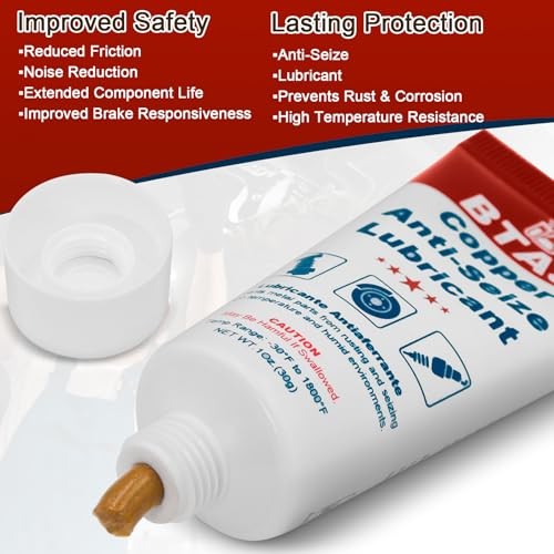 BTAS Copper Anti-Seize Compound Thread Lubricant Grease, 30g-1