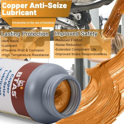 BTAS Copper Anti-Seize Grease Lubricant, 226g-1