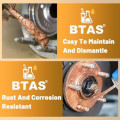 BTAS Copper Anti-Seize Grease Lubricant, 226g
