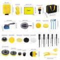 DYUEE 31-Piece Car Detailing Kit, Yellow