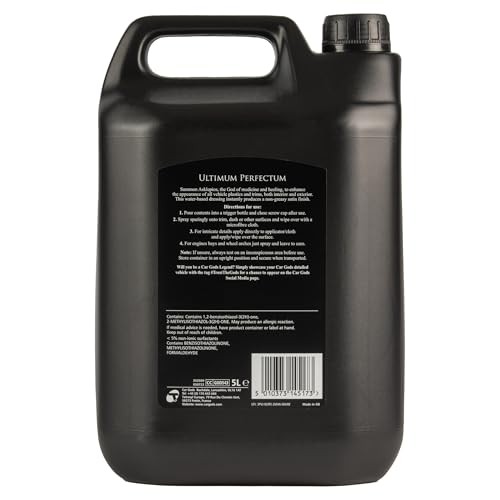 Car Gods Power Dressing 5L for Plastic Trims and Engine Bays-1