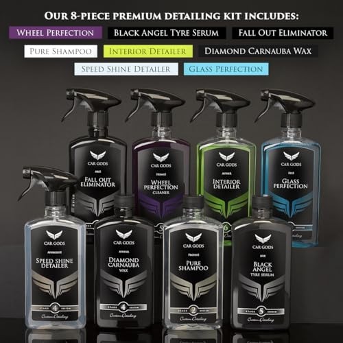 Car Gods Ultimate Detailing Kit 9 Piece Car Cleaning Set-1