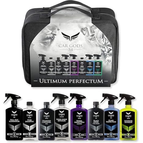 Car Gods Ultimate Detailing Kit 9 Piece Car Cleaning Set