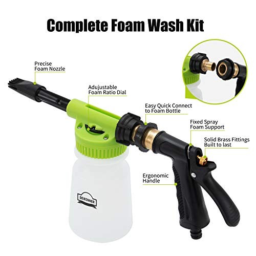 DEWINNER Car Wash Foam Cannon with Cleaning Kit-2