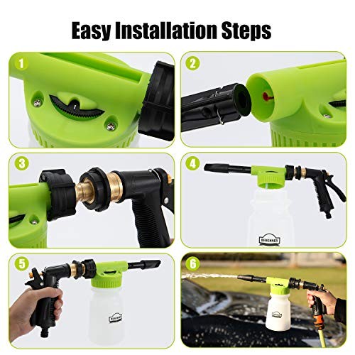 DEWINNER Car Wash Foam Cannon with Cleaning Kit-5