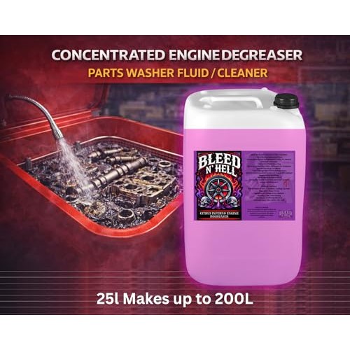 Carbusonic Bleed N’ Hell Citrus Inferno 20L Parts Washer Degreaser Concentrate-2