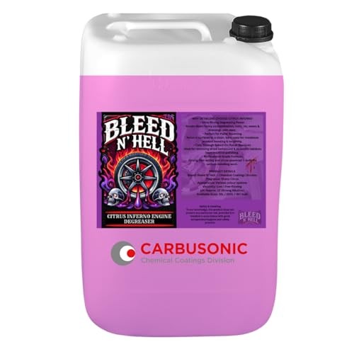 Carbusonic Bleed N’ Hell Citrus Inferno 20L Parts Washer Degreaser Concentrate