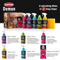 CarPlan Demon 7-Piece Car Care Gift Pack with Demon Shine, Wheels, Foam and Tyres