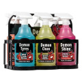 CarPlan Demon Car Care Carrier Kit with 6 x 1L Bottles