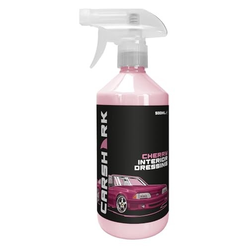 CARSHARK 9-piece car cleaning kit with snow foam, tyre dressing, wheel cleaner, interior dressing, quick detailer, glass cleaner, screenwash tabs, sponge and 2 microfibre cloths-6