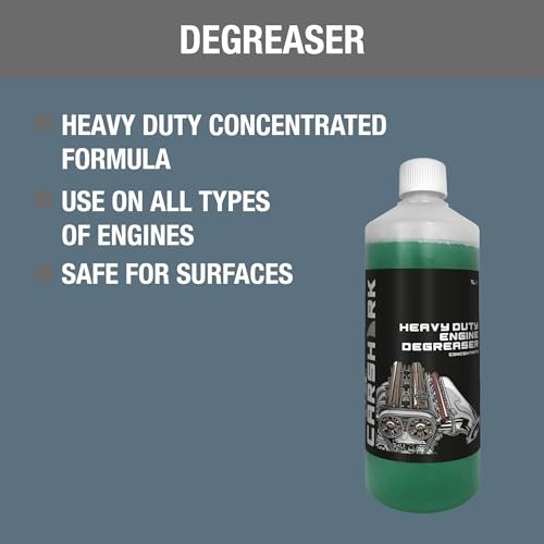 CARSHARK Heavy Duty Engine Degreaser Concentrate, 1 Litre-4