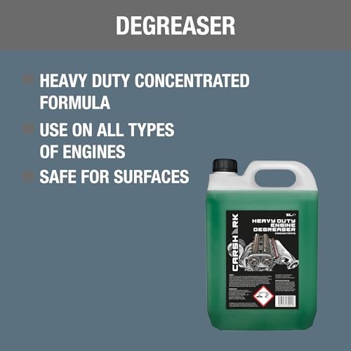 CARSHARK Heavy Duty Engine Degreaser Concentrate, 5 Litre + 1 Litre-4