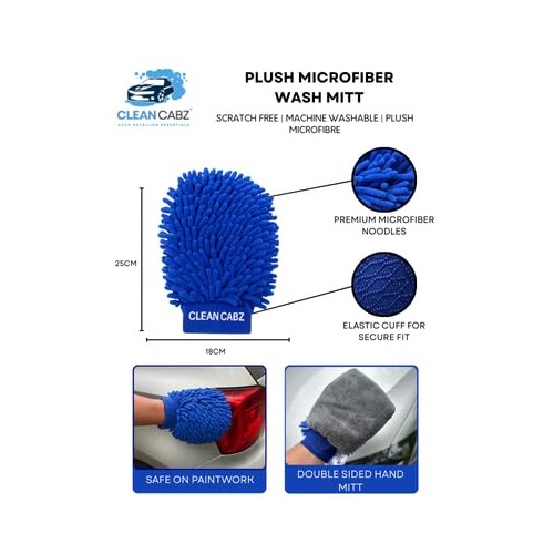 Clean Cabz 9-Piece Car Cleaning Kit with Waterproof Storage Bag-1