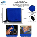 Clean Cabz 9-Piece Car Cleaning Kit with Waterproof Storage Bag