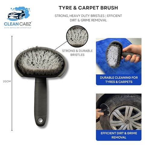 Clean Cabz 9-Piece Car Cleaning Kit with Waterproof Storage Bag-5