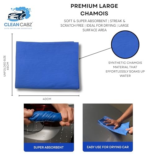 Clean Cabz 9-Piece Car Cleaning Kit with Waterproof Storage Bag-7