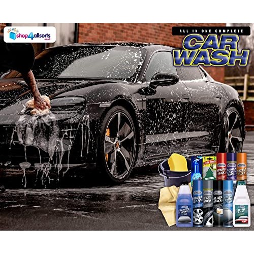 Shop4allsorts Complete Car Washing Kit with Screen Wash-3