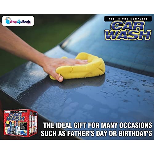 Shop4allsorts Complete Car Washing Kit with Screen Wash-4
